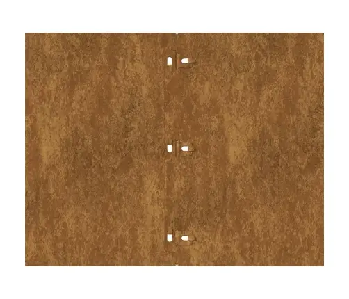 Zālāju Apmales 20 Gab 25X103 Cm Elastīgs Tērauds Vidaxl