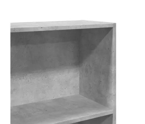 Grāmatu Plaukts, Betona Pelēks, 80X30X189 Cm, Inženierijas Koks Vidaxl