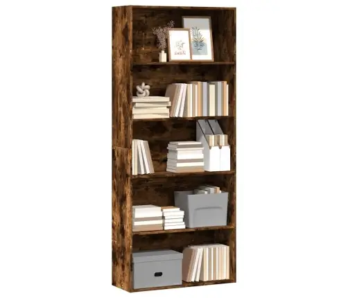 Grāmatu Plaukts, Ozola, 80X30X189 Cm, Inženierijas Koks Vidaxl Grāmatu Plaukts, Ozola, 80X30X189 Cm, Inženierijas Koks Vidaxl