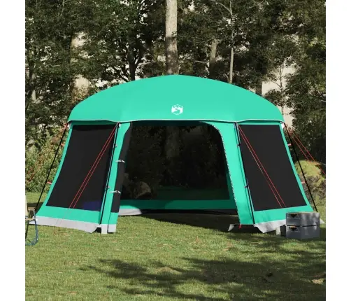 Baseina Telts Ar Noņemamām Mušu Un Sieta Sienām 512X458 Cm Vidaxl