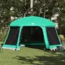 Baseina Telts Ar Noņemamām Mušu Un Sieta Sienām 512X458 Cm Vidaxl
