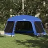 Baseina Telts Ar Noņemamām Mušu Un Sieta Sienām 618X532 Cm Vidaxl