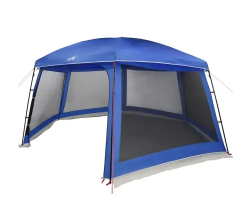Baseina Telts Ar Noņemamām Mušu Un Sieta Sienām 618X532 Cm Vidaxl