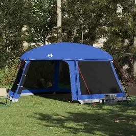 Baseina Telts Ar Noņemamām Mušu Un Sieta Sienām 618X532 Cm Vidaxl