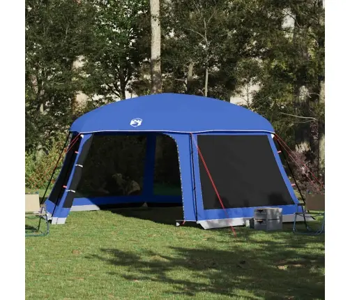 Baseina Telts Ar Noņemamām Mušu Un Sieta Sienām 618X532 Cm Vidaxl