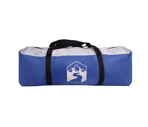 Baseina Telts Ar Noņemamām Mušu Un Sieta Sienām Debeszila Zila Vidaxl