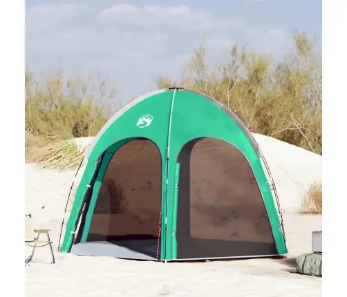 Baseina Telts Jūras Zaļā Krāsā 366X305 Cm Ūdensnecaurlaidīga Vidaxl