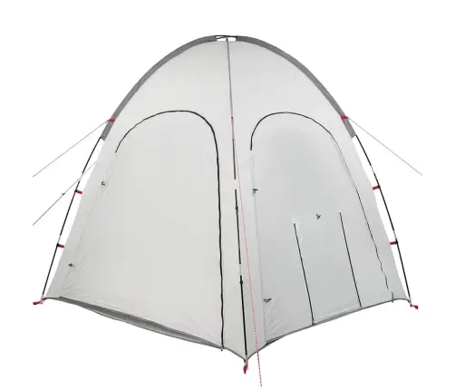 Pelēks Baseina Telts 366X305 Cm Ūdensizturīga Vidaxl