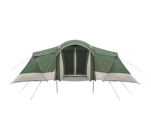 Šeimos Palapinė Su Stogu Žalia Ir Pilka 721 X 335 X 212 Cm