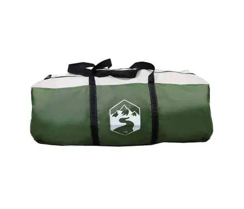 Šeimos Palapinė Su Stogu Žalia Ir Pilka 721 X 335 X 212 Cm