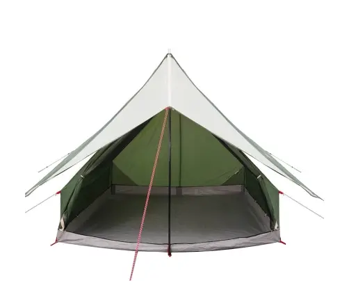 Šeimos Palapinė Su Stogu Žalia Ir Balta 315 X 286 X 200 Cm