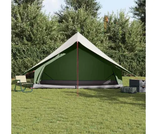 Peretelk Katusega Õhuavaga Roheline Ja Valge 315 X 286 X 200 Cm