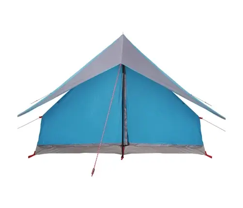 Ģimenes Telts A-Formas 7-Personu Zila Ūdensizturīga Vidaxl