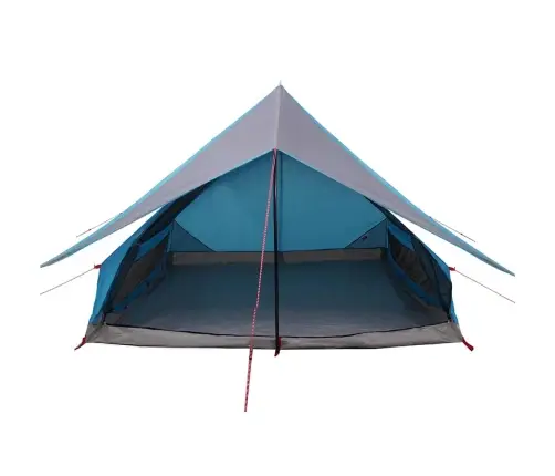 Ģimenes Telts A-Formas 7-Personu Zila Ūdensizturīga Vidaxl