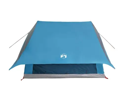 Ģimenes Telts A-Formas 7-Personu Zila Ūdensizturīga Vidaxl