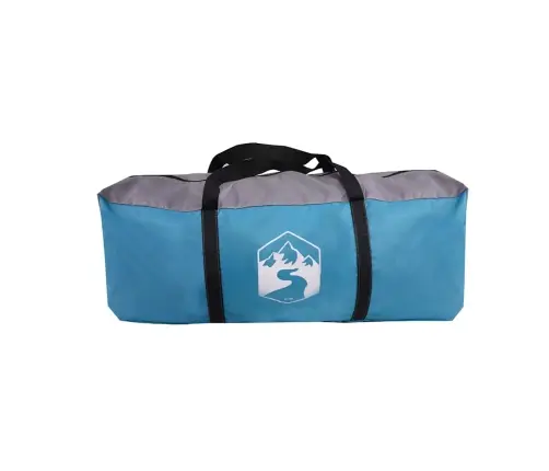 Ģimenes Telts Ar Logiem, Kupola Formas, Zila, 10 Cilvēku, Ūdensizturīga Vidaxl