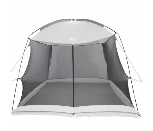 Kempinga Mosquito Tīkls Ar Durvīm Pelēks 6-Cilvēku Ūdensizturīgs Vidaxl