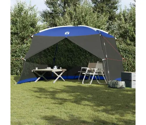 Kempinga Mosquito Net Ar Durvīm Zils 5-Cilvēku Ūdensnecaurlaidīgs Vidaxl