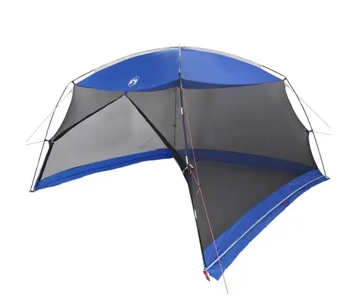 Kempinga Mosquito Net Ar Durvīm Zils 5-Cilvēku Ūdensnecaurlaidīgs Vidaxl