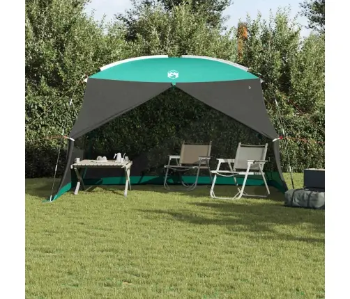 Kempinga Mosquito Tīkls Ar Durvīm Zaļš 4-Personu Ūdensizturīgs Vidaxl