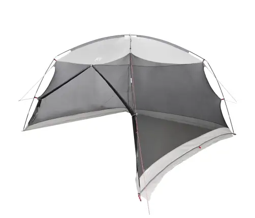 Palapinė-Tinklelis Nuo Uodų Su Stogu Pilka 380 X 380 X 225 Cm