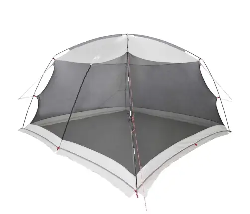 Palapinė-Tinklelis Nuo Uodų Su Stogu Pilka 380 X 380 X 225 Cm