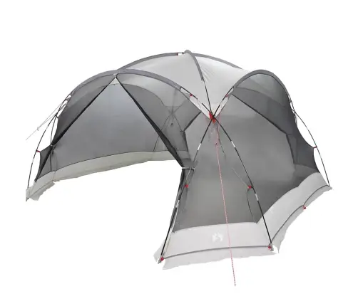 Palapinė-Tinklelis Nuo Uodų Su Stogu Pilka 434 X 434 X 230 Cm