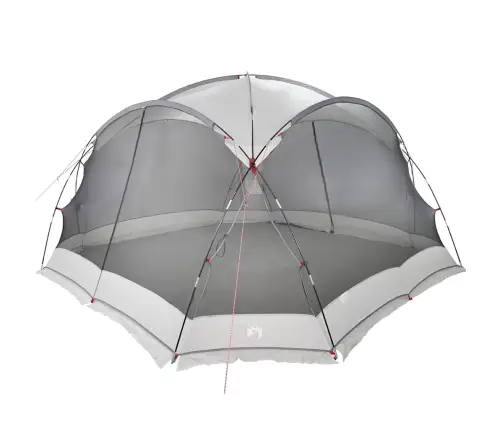Palapinė-Tinklelis Nuo Uodų Su Stogu Pilka 434 X 434 X 230 Cm