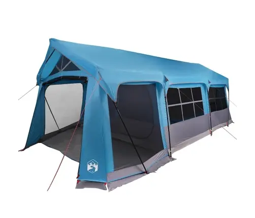 Peretelk Katusega Sinine Ja Hall 620 X 322 X 240 Cm Polüester