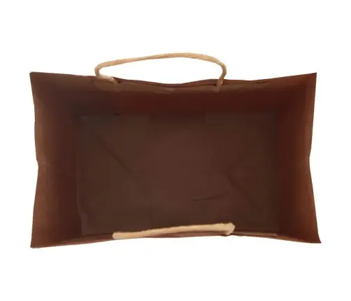 Papīra Maisiņi 50 Gab. Ar Rokturiem, Brūni, 26X17X25 Cm Vidaxl