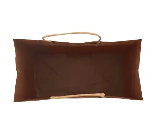 Papīra Maisiņi 250 Gab. Ar Rokturiem, Brūni, 32X17X25 Cm Vidaxl