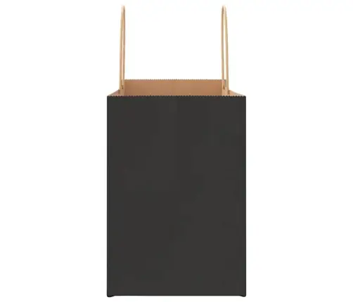 Paberkotid, 250 Tk, Käepidemetega, Must, 32X17X25 Cm