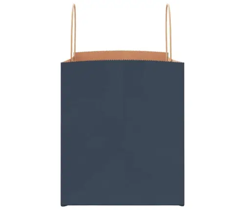 Papīra Maisiņi 250 Gab. Ar Rokturiem, Zili, 32X22X24 Cm Vidaxl