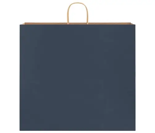 Papīra Maisiņi 250 Gab. Ar Rokturiem, Zili, 54X15X49 Cm Vidaxl