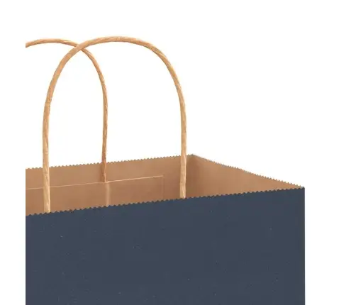 Papīra Maisiņi 250 Gab. Ar Rokturiem, Zili, 54X15X49 Cm Vidaxl