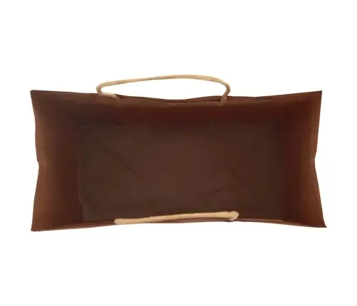 Paberkotid, 250 Tk, Käepidemetega, Roheline, 21X11X36 Cm