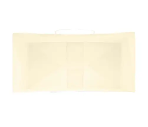 Papīra Maisiņi 50 Gab. Ar Rokturiem, Dzelteni, 21X11X31 Cm Vidaxl