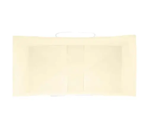 Papīra Maisiņi 250 Gab. Ar Rokturiem, Dzelteni, 32X17X25 Cm Vidaxl