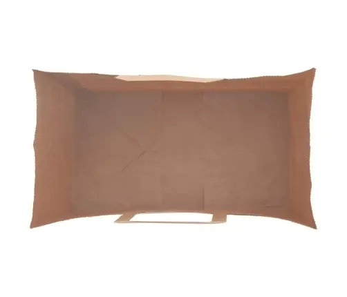 Papīra Maisiņi 250 Gab. Ar Rokturiem, Brūni, 15X8X21 Cm Vidaxl