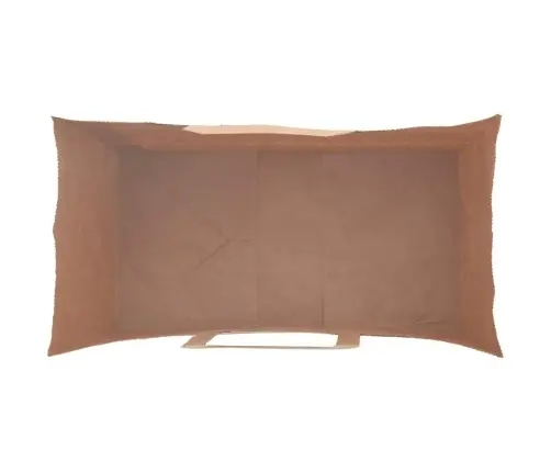 Popieriniai Maišeliai 250Vnt., Su Rankenomis, Rudos, 21X11X36Cm