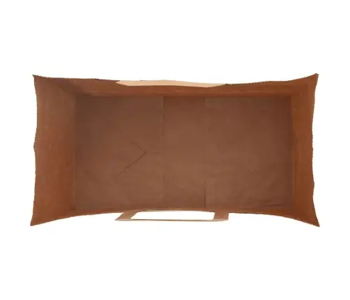 Paberkotid, 250 Tk, Käepidemetega, Pruun, 32X17X25 Cm