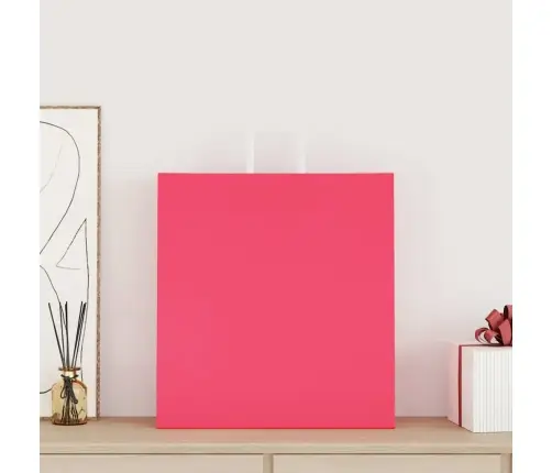 Paberkotid, 50 Tk, Käepidemetega, Roosa, 45X17X48 Cm