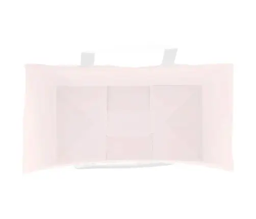 Papīra Maisiņi 250 Gab. Ar Rokturiem, Rozā, 21X11X36 Cm Vidaxl