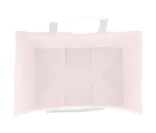 Papīra Maisiņi 250 Gab. Ar Rokturiem, Rozā, 32X22X28 Cm Vidaxl