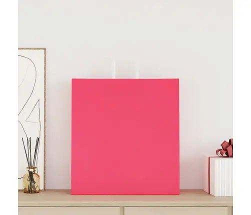 Papīra Maisiņi 250 Gab. Ar Rokturiem, Rozā, 45X17X48 Cm Vidaxl