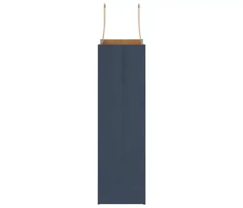 Papīra Maisiņi 50 Gab. Ar Rokturiem, Zili, 21X11X36 Cm Vidaxl