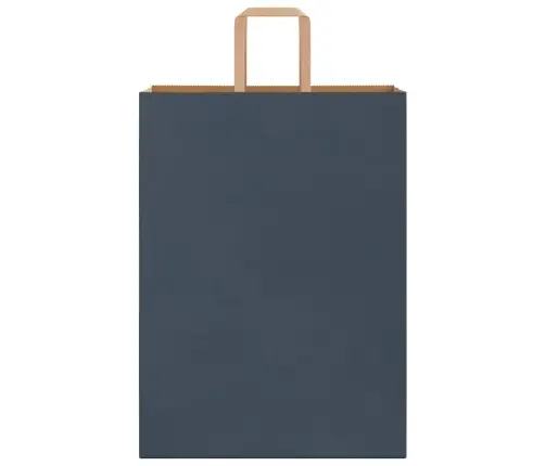 Papīra Maisiņi 250 Gab. Ar Rokturiem, Zili, 32X17X44 Cm Vidaxl