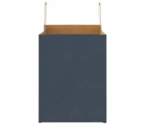 Papīra Maisiņi 250 Gab. Ar Rokturiem, Zili, 32X22X28 Cm Vidaxl