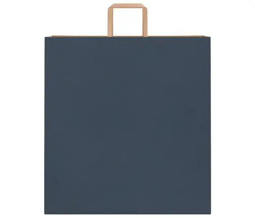 Papīra Maisiņi 250 Gab. Ar Rokturiem, Zili, 45X17X48 Cm Vidaxl