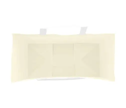 Papīra Maisiņi 50 Gab. Ar Rokturiem, Dzelteni, 26X12X35 Cm Vidaxl